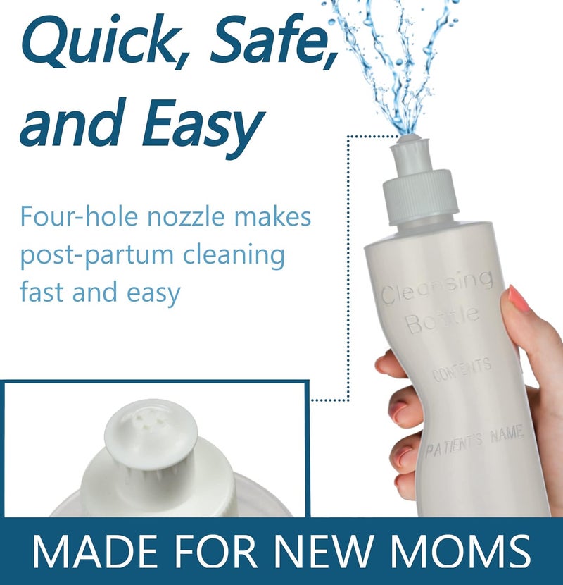 Easy Glide Lavette Perineal Cleansing Irrigation Bottles Baby Peri Wash - Pack of 5 - Image 5